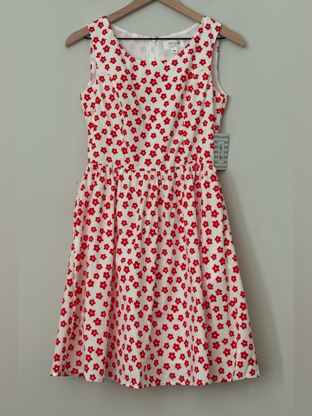 Tulip B Floral Sleeveless Midi Dress